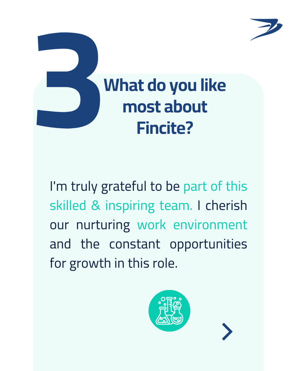 #FacesofFincite

Happy 1 year anniversary dear Nadine Preis

Read about what her biggest challenges and learnings at Fincite were &amp; what motivates her on a daily!

Want to be part of #FacesofFincite?
🔗fincite.de/en/career

#WealthTech #fintechstartup #jobsinfinance #fintech