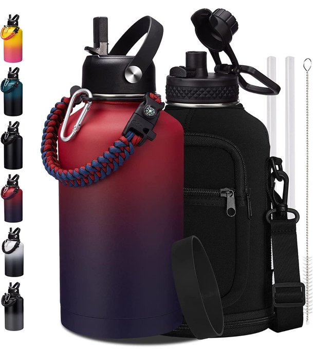 Ok rabid water bottle people, I need your recommendations. I'm looking for 64/128oz insulated water bottles