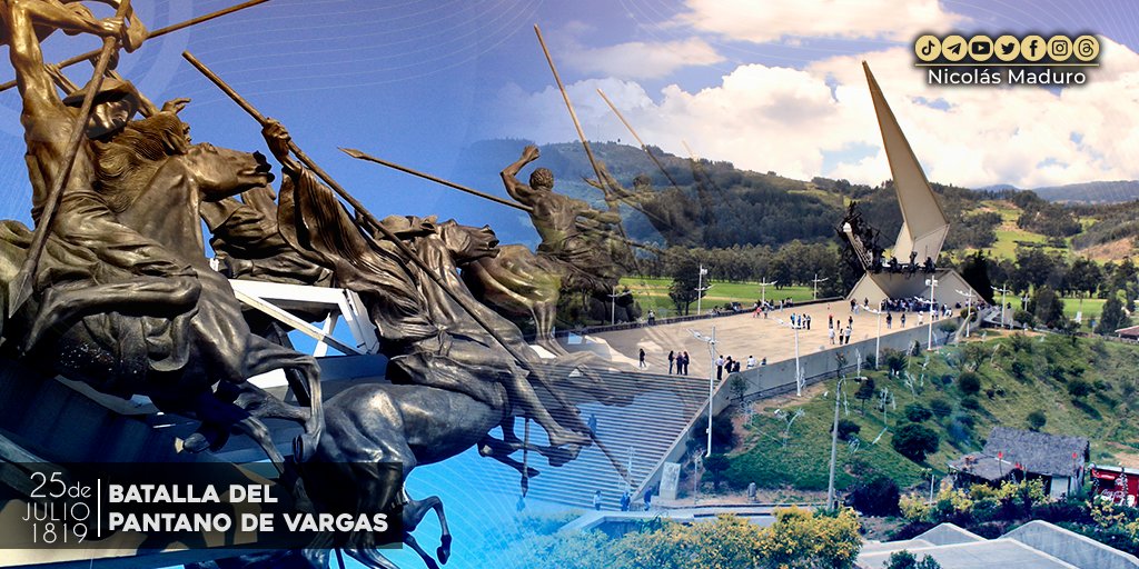 Recordamos la épica Batalla del Pantano de Vargas, donde el arrojo del Coronel Juan José Rondón convirtió en victoria lo que parecía una trágica derrota, incluso a los ojos del Libertador Simón Bolívar. ¡Gran hazaña de nuestra historia Patria!