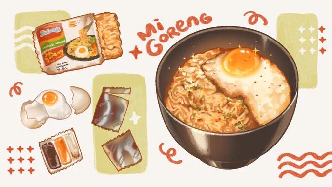 indomie mi goreng  