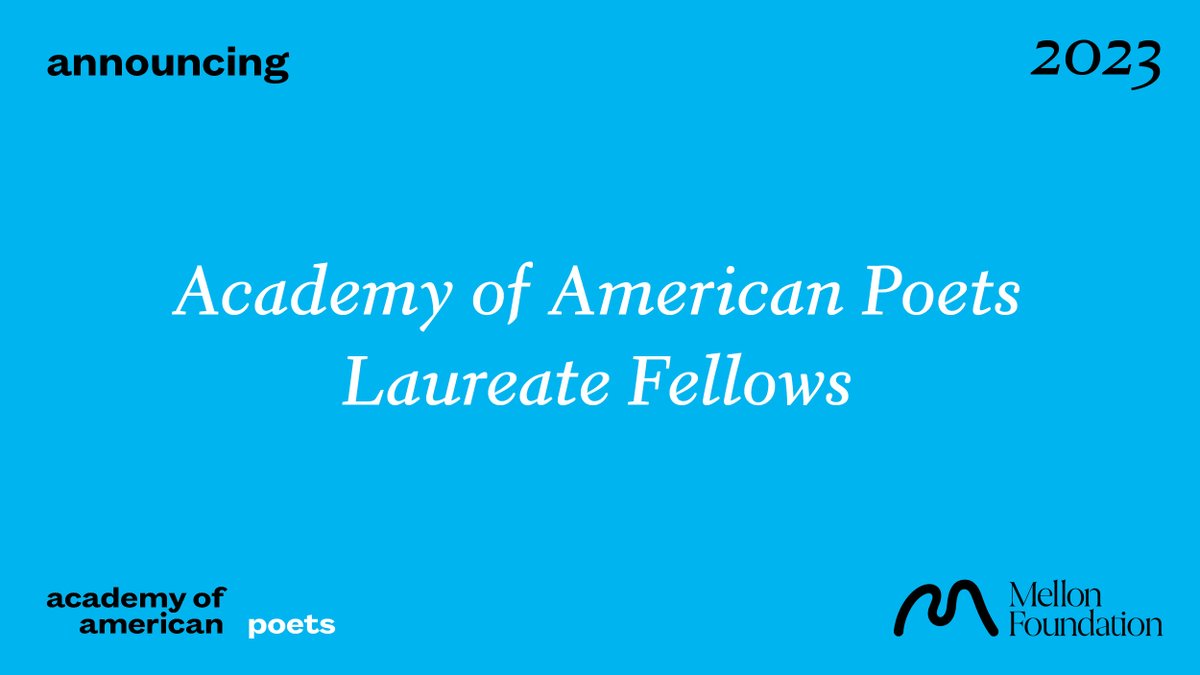 Academy of American Poets tweet media