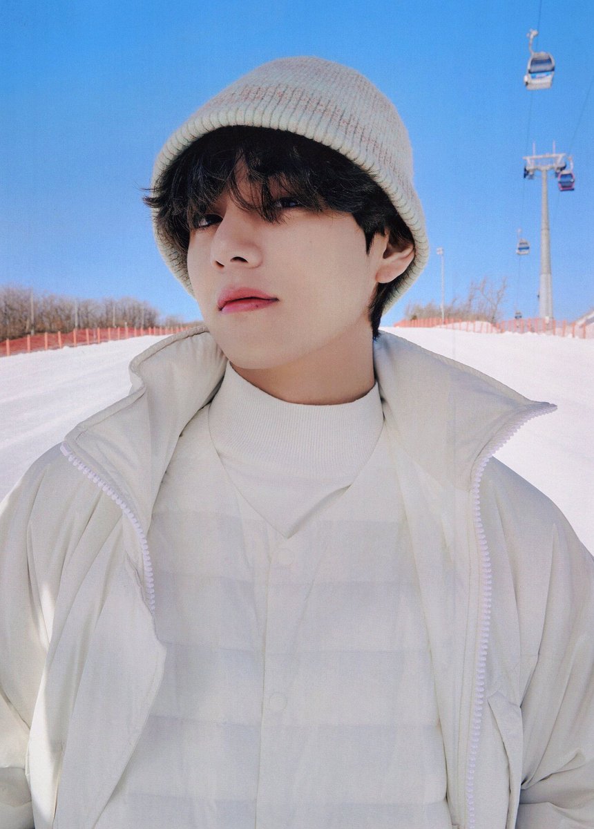 Taehyung from BTS Winter Package 2021 🤍🌨