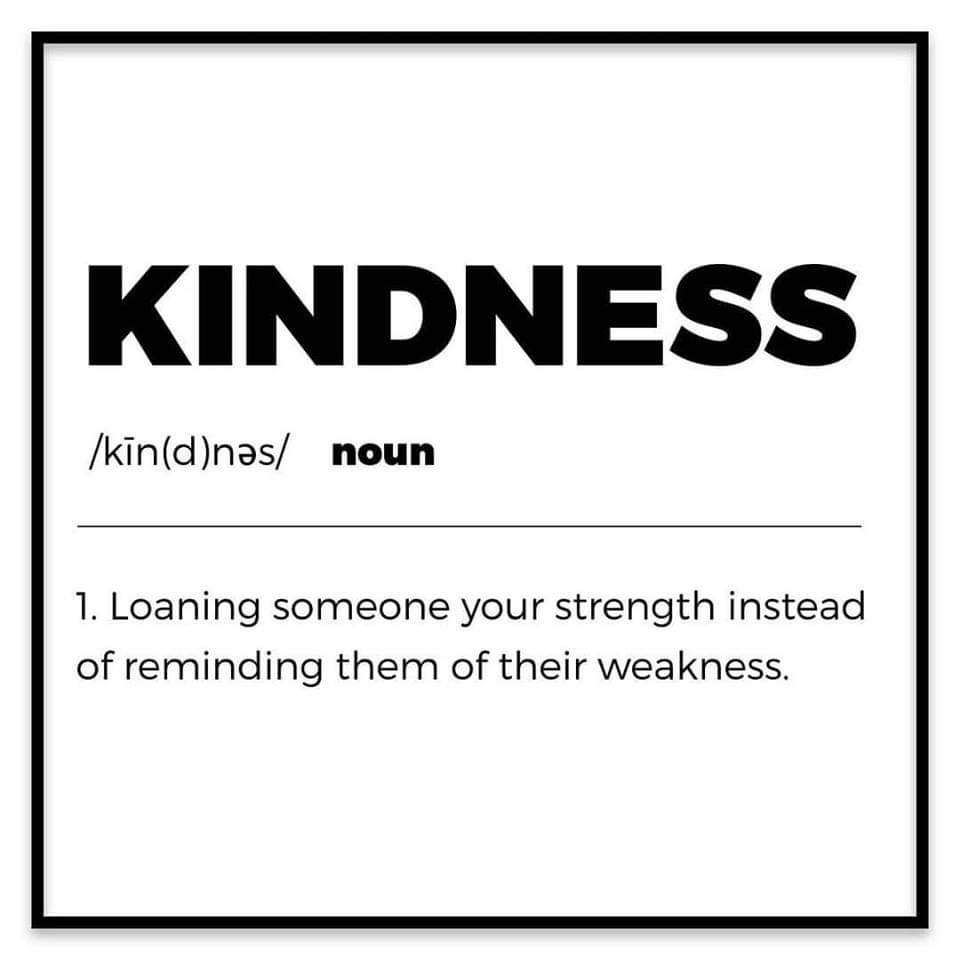 #TuesdayMotivations
Kindness demonstrates a strength you can use to lift others...