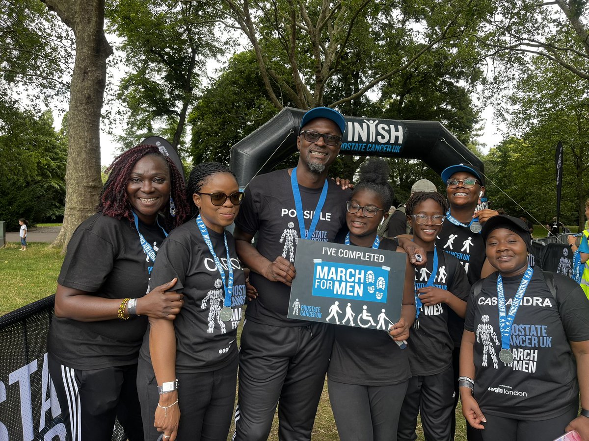 Still buzzing with excitement following #marchformen with @ProstateUK last Sunday  @POseiHwere, @mingle_wendy, @manncou