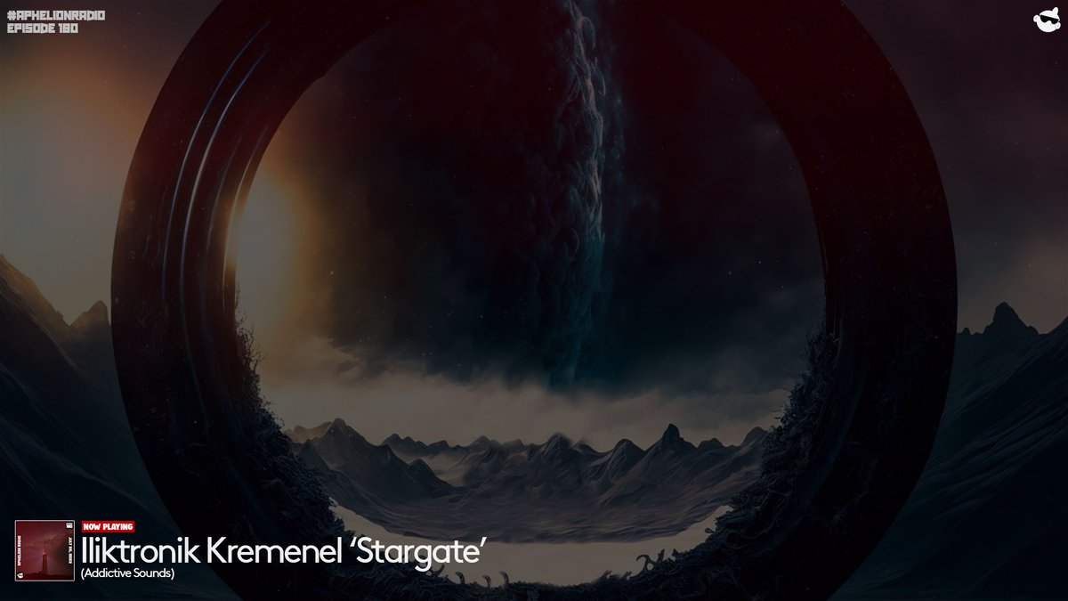 aphelionaudio's tweet photo. APHELION EXCLUSIVE:
2. @ikremenel 'Stargate' (@as_recordlabel)

#AphelionRadio | Episode 180
Watch Live on YouTube:
https://t.co/XOBA3tvvAv
#APR180 | #AphelionFamily https://t.co/JYk066ZtSP