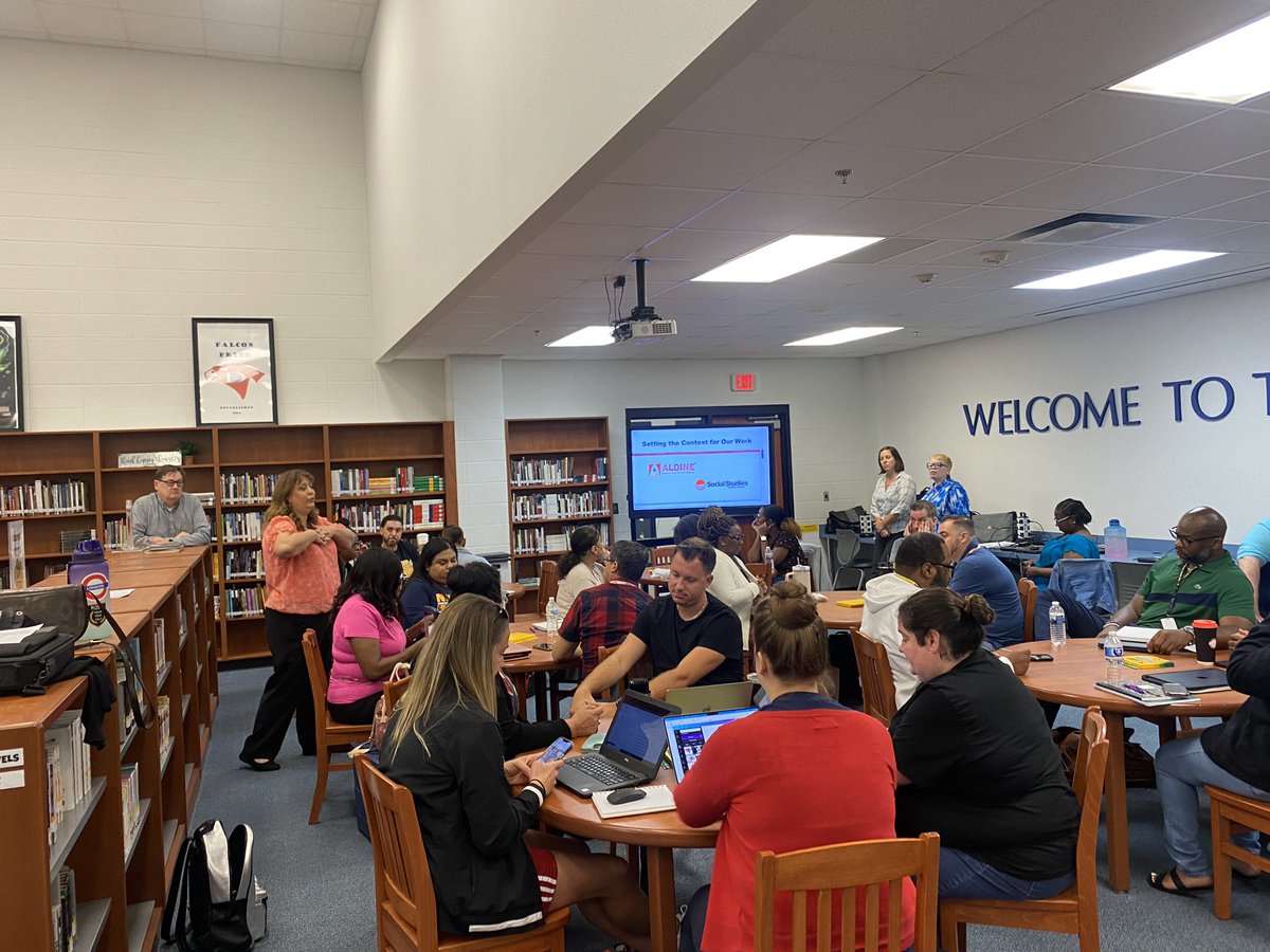 Jasonih's tweet image. Excited to be here for the launch of @AldineISD @AldineHistory Social Studies Leadership Corps! #DistrictPartnershipsAndInstruction #DiscoverDevelopDeploy @SocialStudiesSS @montra_rogers @J_Filipow