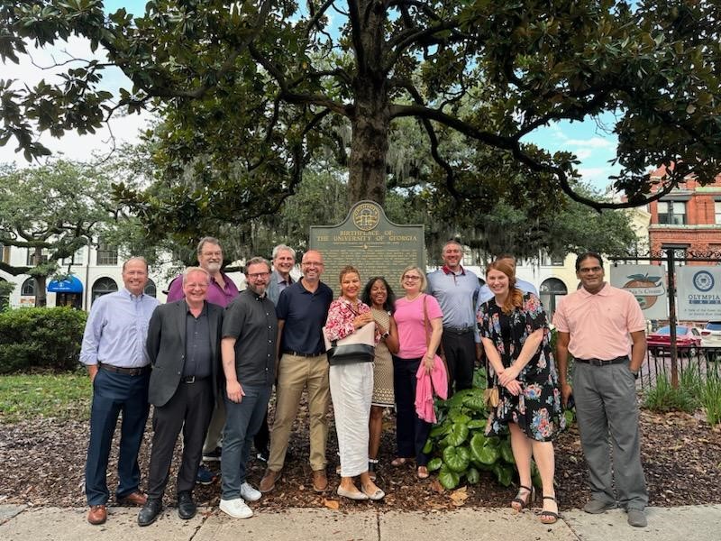 UGA_ECE_Engr's tweet image. This week our College of Engineering Leadership goes back to our UGA roots! @UGAEngineering 

#UGAEngineering