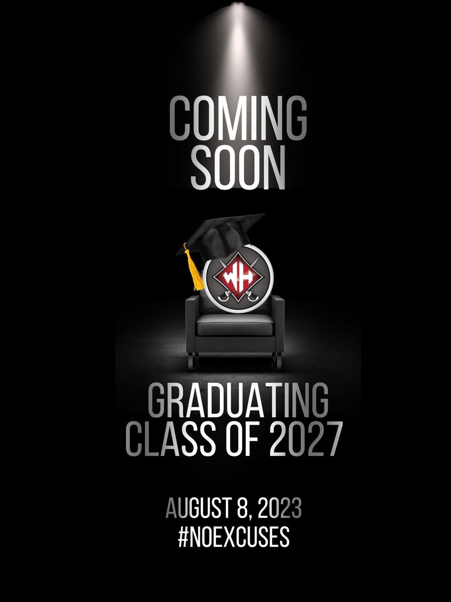 The WHHS Freshman Academy are excited to welcome our future graduating class of 2027!!! #NoExcuses