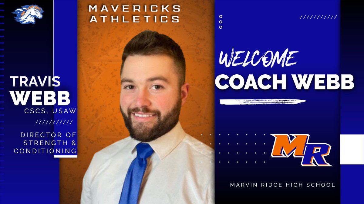 Mavs Nation.....please welcome Travis Webb as our first ever Director of Strength &amp; Conditioning!  Excited for the impact this position will have on the growth &amp; development of our student-athletes &amp; Coach Webb is the right man for the job!
#GoMAVS
@aghoulihan @ucpsncathletics