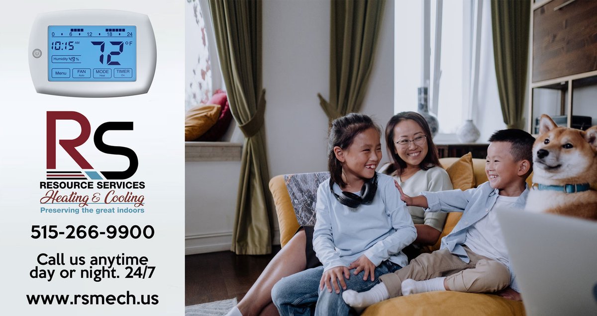 HVACiowa's tweet photo. Your Air Conditioner works hard for you all summer. Get it serviced for safety &amp; efficiency today! Resource Services HVAC in #DesMoinesIA will keep you cool and comfortable all summer long.

515-266-9900
Call anytime, day or night. 24/7
https://t.co/1focCLskI3

#desmoinesweather https://t.co/BMMEWTTePK