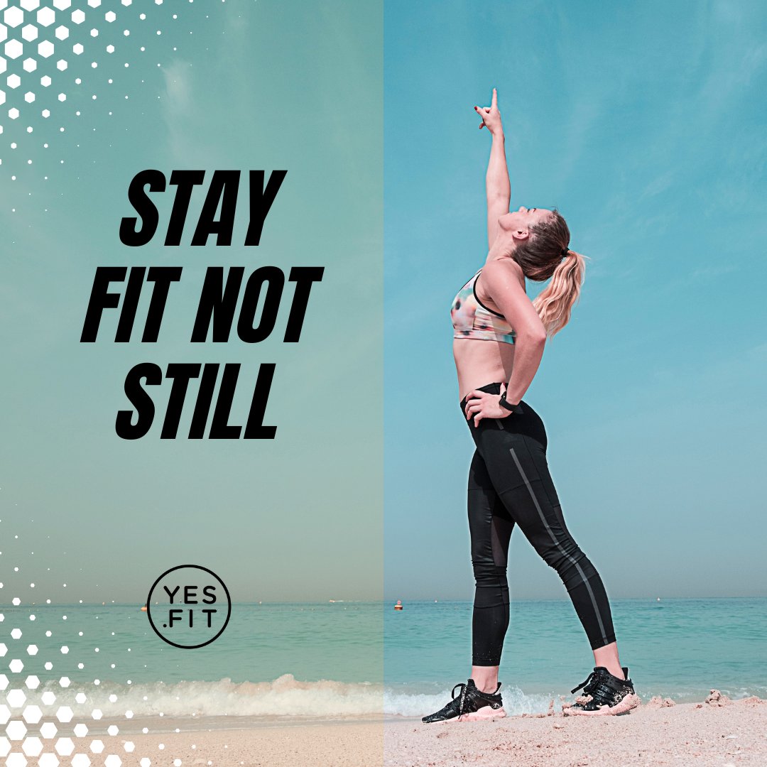 Yesfit1's tweet photo. Stay fit, not still! Keep your body moving and challenge yourself with a new workout routine. Stay motivated and stay healthy - it's all up to you!
#StayFitNotStill #tuesdayvibes #tuesdaygrind #yesfitchallenges #yesfit #yesfitrewards #fitness #digitalfitness #race #raceday https://t.co/zxHFKDXqdr