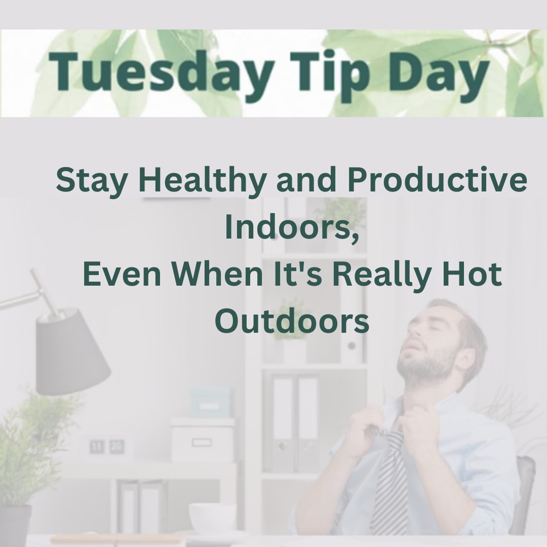 Click now to learn strategies for when extreme temperatures outdoors create extreme temperatures indoors 🥵

🔅maineindoorair.org/managing-indoo…

#heatwave #heatexhaustion #IAQ