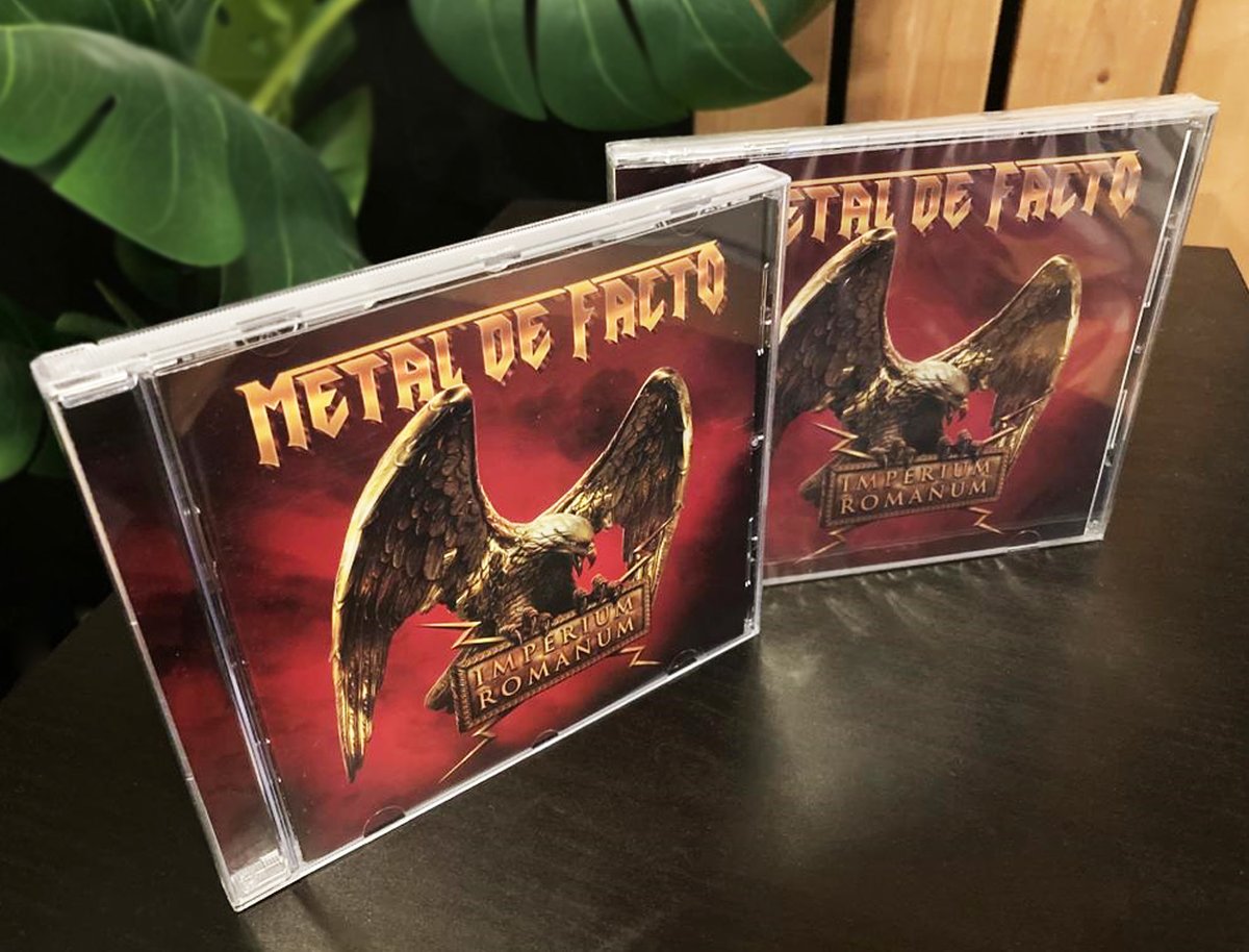 Imperium Romanum physical CDs will soon no longer be available from our Bandcamp shop for some time. Not to worry though, grab yours now before they're gone with 30% off using code 'imperium30' at checkout!🤘

Offer stands until July 28th:
metaldefacto.bandcamp.com/album/imperium…
