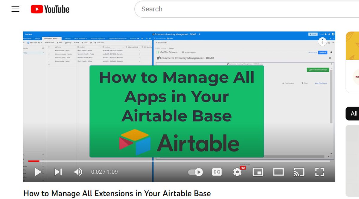 How to Manage All Your Apps in Airtable - 

👀youtube.com/watch?v=WsANK5…

 #appmanagement #AirtableTips