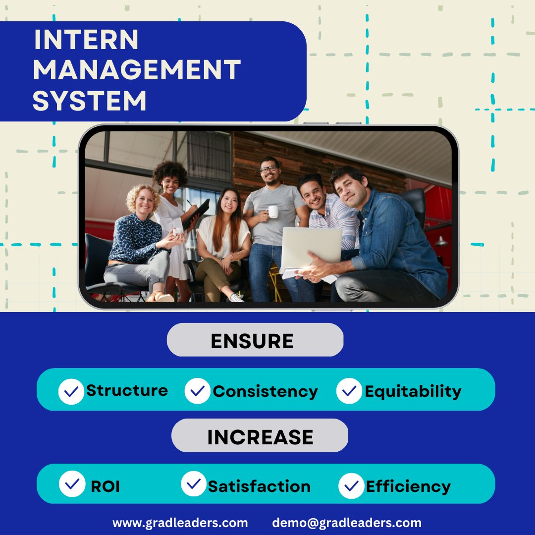 GradLeaders's tweet image. Our best-in-class software and nationally recognized best practices help companies deliver meaningful internship experiences that improve overall satisfaction and productivity.  Learn more - buff.ly/43SzqxD 
#IMS #internmanagement #ROI