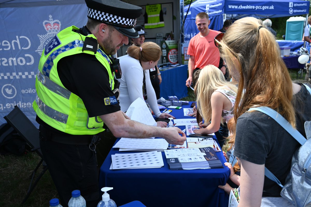 Cheshire Police (@cheshirepolice) on Twitter photo The Nantwich show is back!
We'll be there tomorrow (26th) with local officers, our <a href="/CheshPolRural/">Cheshire Police RuralCrime</a>, <a href="/CaresCheshire/">Cheshire CARES</a>, alongside the <a href="/CheshirePCC/">Police and Crime Commissioner for Cheshire</a> and the THINK Bike.
If you're around the Reaseheath area, there may be diversions and more traffic than usual. The Nantwich show is back!
We'll be there tomorrow (26th) with local officers, our <a href="/CheshPolRural/">Cheshire Police RuralCrime</a>, <a href="/CaresCheshire/">Cheshire CARES</a>, alongside the <a href="/CheshirePCC/">Police and Crime Commissioner for Cheshire</a> and the THINK Bike.
If you're around the Reaseheath area, there may be diversions and more traffic than usual.