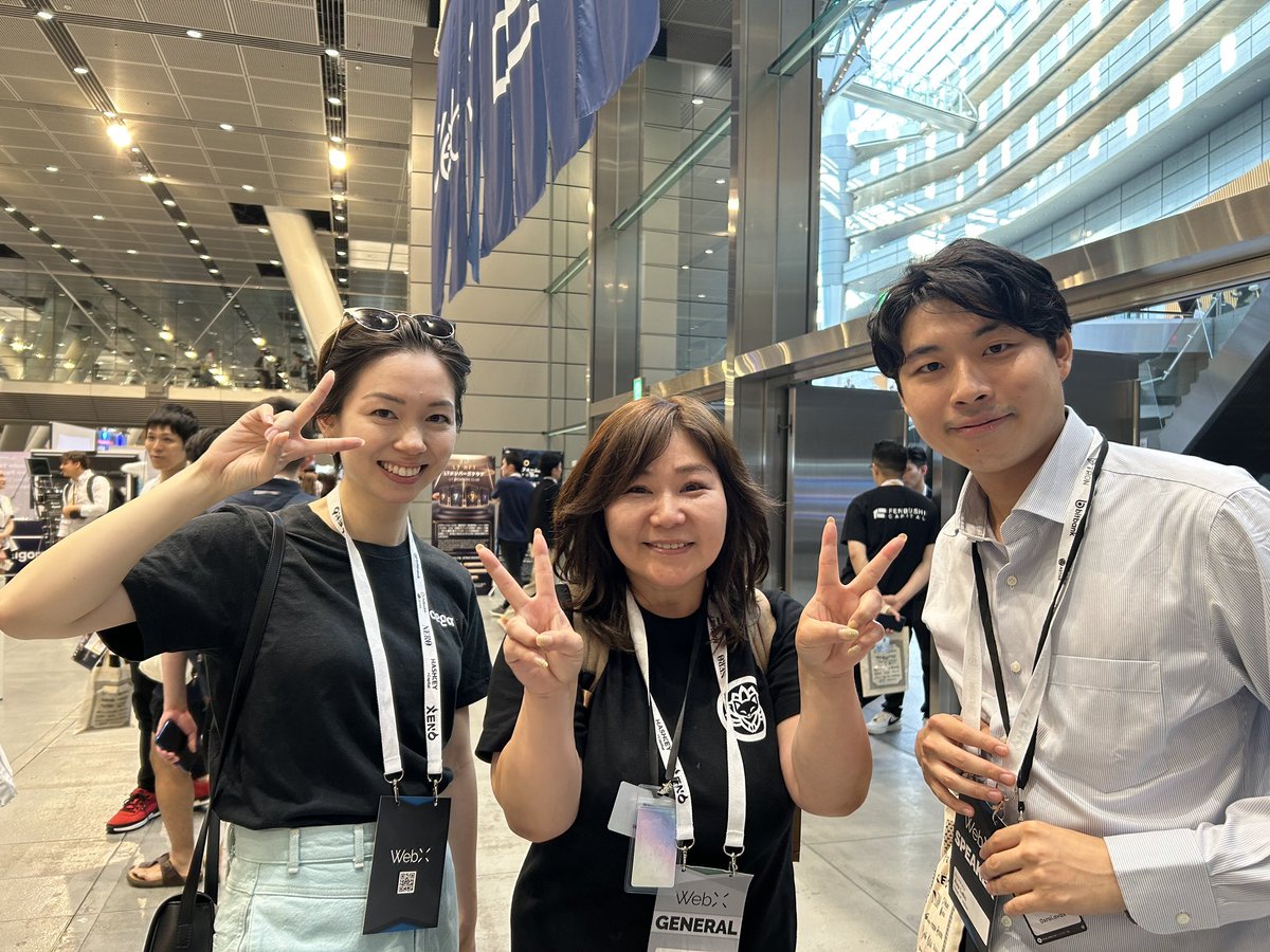 Nangoku_ETH's tweet image. 怒涛の1日目終了❤️☺️
朝から夜まで最高に楽しかったです😆
明日も楽しみます😊🔥
#WebX2023