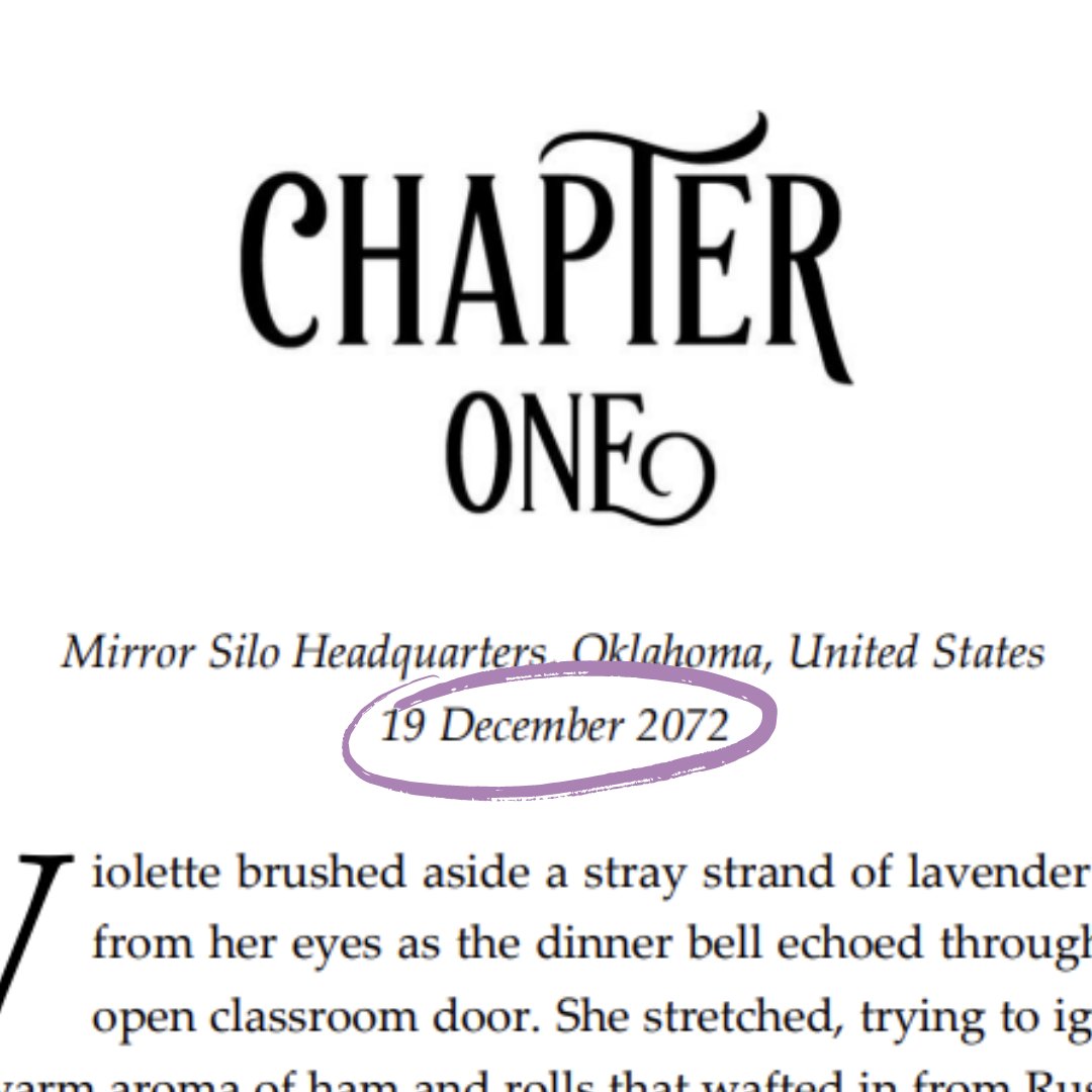 RachelHuffmire's tweet photo. Bookish Easter Egg!🥚In the Mirror Chronicles, I use dates to help keep my readers oriented with the passage of time. Many of those dates have special meaning in my life. I used sentimental moments to help me construct my debut series, and it makes it all the more special to me. https://t.co/LHJ387SfYe