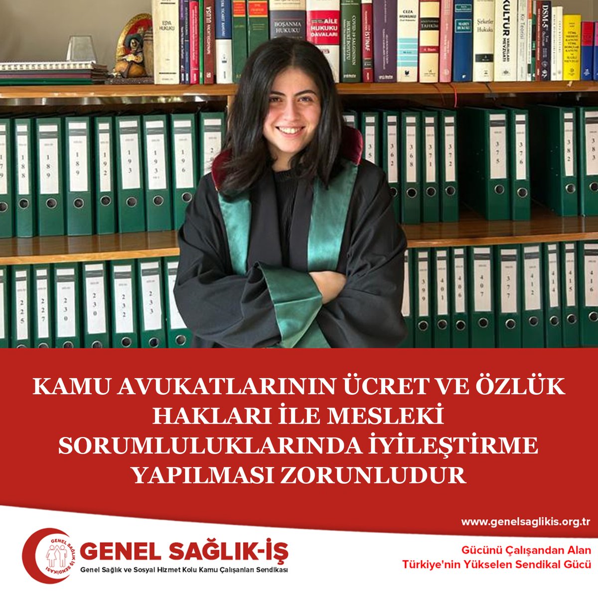 Kamu avukatlarının ücret ve özlük hakları ile mesleki sorumluluklarında iyileştirme yapılması zorunludur.
Detaylı açıklama için👇🏻
genelsaglikis.org.tr/kamu-avukatlar…
