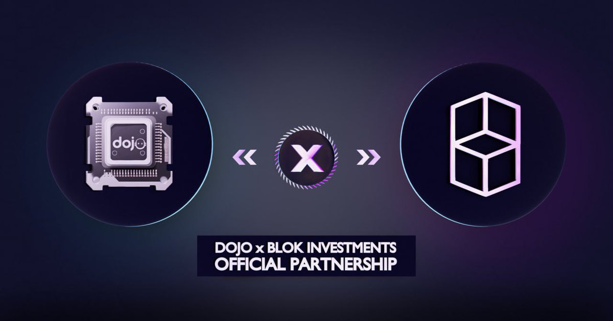 Exciting news! We're delighted to announce our collaboration with <a href="/DojoChipERC/">DojoChip $dojo</a>. 

We will be advising and guiding them towards the establishment of their IEO (Initial Exchange Offer). Stay tuned for updates! #crypto #blockchain #IEO #Blok