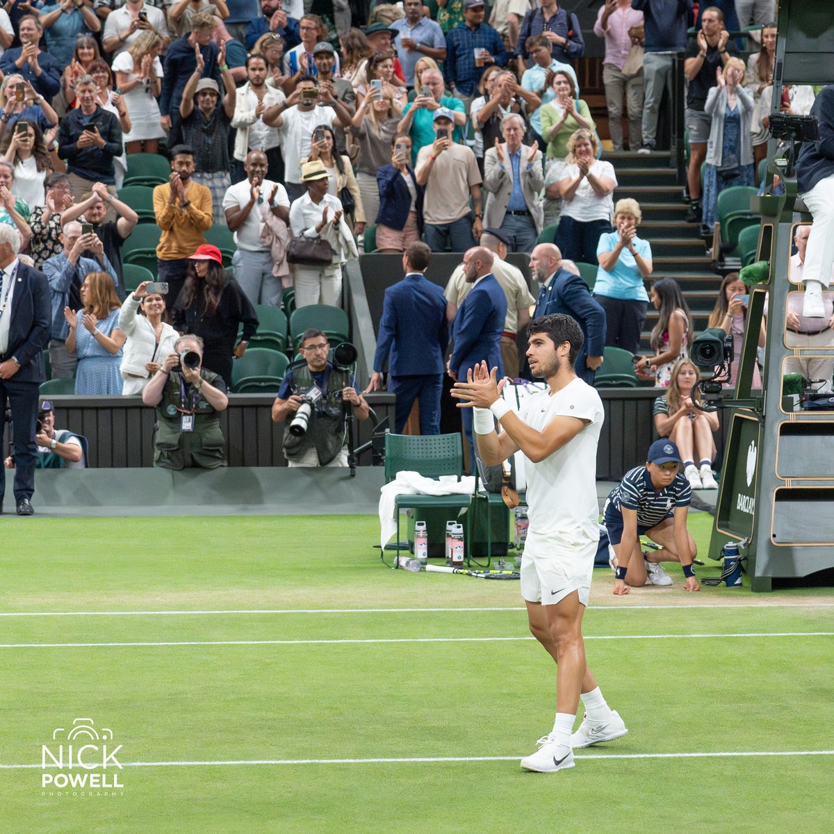 Wimbledon is over for another year, and I wanted to congratulate <a href="/carlosalcaraz/">Carlos Alcaraz</a> on an absolutely sensational win! I felt so lucky to have watched you against Berrettini, and look forward to seeing you play again next year! 🎾👏

#Wimbledon2023 #Tennis #Photography