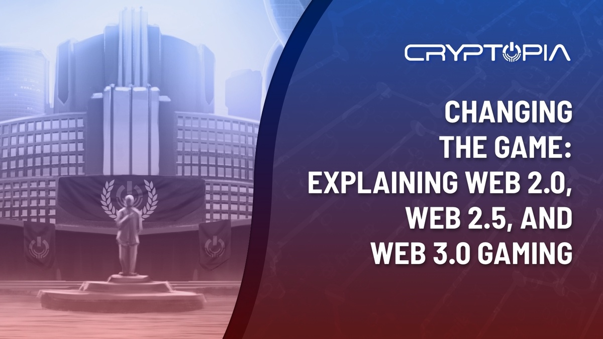 CryptopiaOFCL's tweet photo. 🚀 Changing The Game: Explaining Web 2.0, Web 2.5, and Web 3.0 Gaming 🎮

Web 2.0 improved gaming with collaboration and social interactivity, but faced issues with centralized control and asset ownership; Web 2.5 introduced blockchain and NFTs, giving players more control but still partially decentralized; Web 3.0 aims for a fully decentralized gaming experience with greater security and freedom. 🔗💻

Read the full article here: 🔍👉 https://t.co/gZfi2MfcHQ 📖

#Cryptopia 🌌 #GameFi 🎲 #Web3 🌐 #Web2 🌐 #Gaming