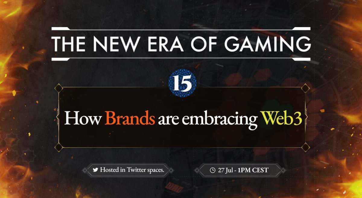 Join us for an interesting discussion on “The New Era of #Gaming”  #Space series this Thursday at 1 PM CEST