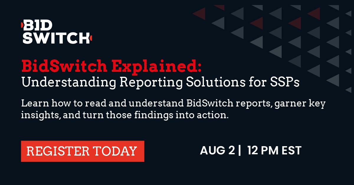 BidSwitch's tweet image. 📢 Calling all #SSPs! Join our next 30-minute webinar to learn the ins-and-outs of the BidSwitch reporting suite. Gain valuable insights about your trading activity and learn how to turn them into action. 

Secure your spot now: eu1.hubs.ly/H04Gyzm0