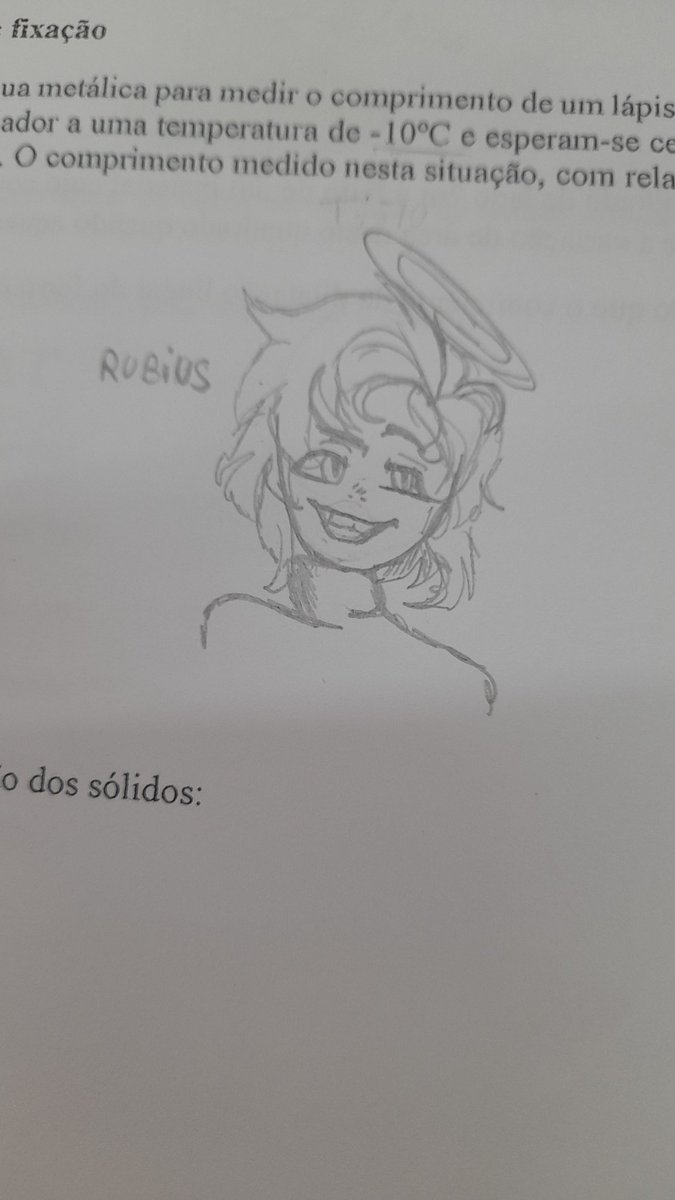 LadyD87110475's tweet photo. Rascunho do rublos na minha atividade de física.
#qsmpfanart #qsmp #QSMPglobal #Qrubius https://t.co/xRHdyqf6uf