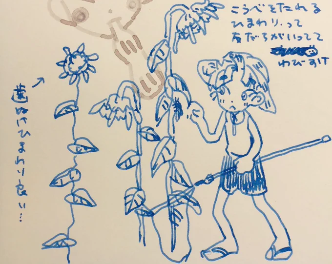 ひまわりと竹谷🌻現パロ少年