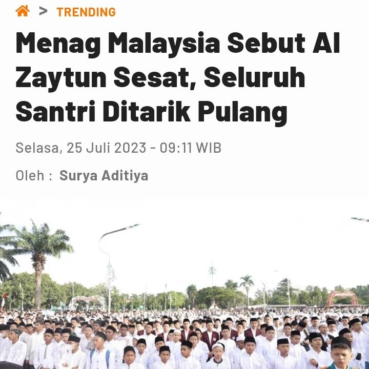 Menag nya keren 😎😊
Bukan kaleng-kaleng.