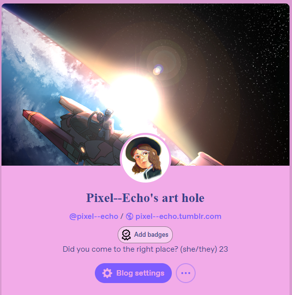 Pixel__Echo's tweet photo. If you didn't notice I jumped ship weeks ago.
you can honestly find me anywhere if you just type Pixel--Echo (or pixel__echo).
Tumblr is where youll find me most of the time.
Instagram is an archive of all my art.

not too keen on everything else but ill try. https://t.co/3uDcYb5EIj