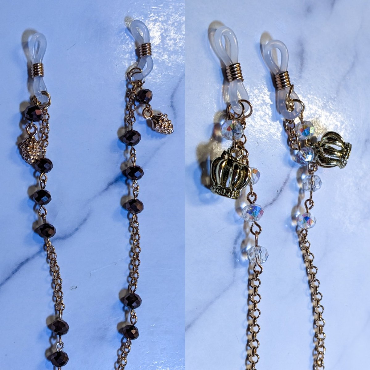 twinklebat_kc's tweet photo. I've made a ton more glasses chains the past couple of days!!! I'm so so into these right now. they'll all be out at next sundays art garden! https://t.co/5X5HNFsEwo
