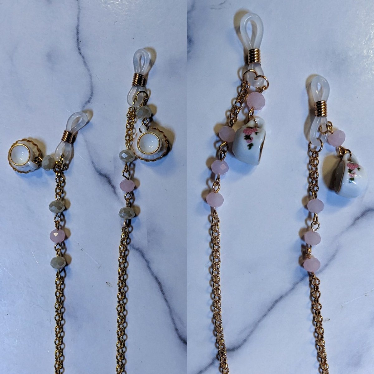 twinklebat_kc's tweet photo. I've made a ton more glasses chains the past couple of days!!! I'm so so into these right now. they'll all be out at next sundays art garden! https://t.co/5X5HNFsEwo