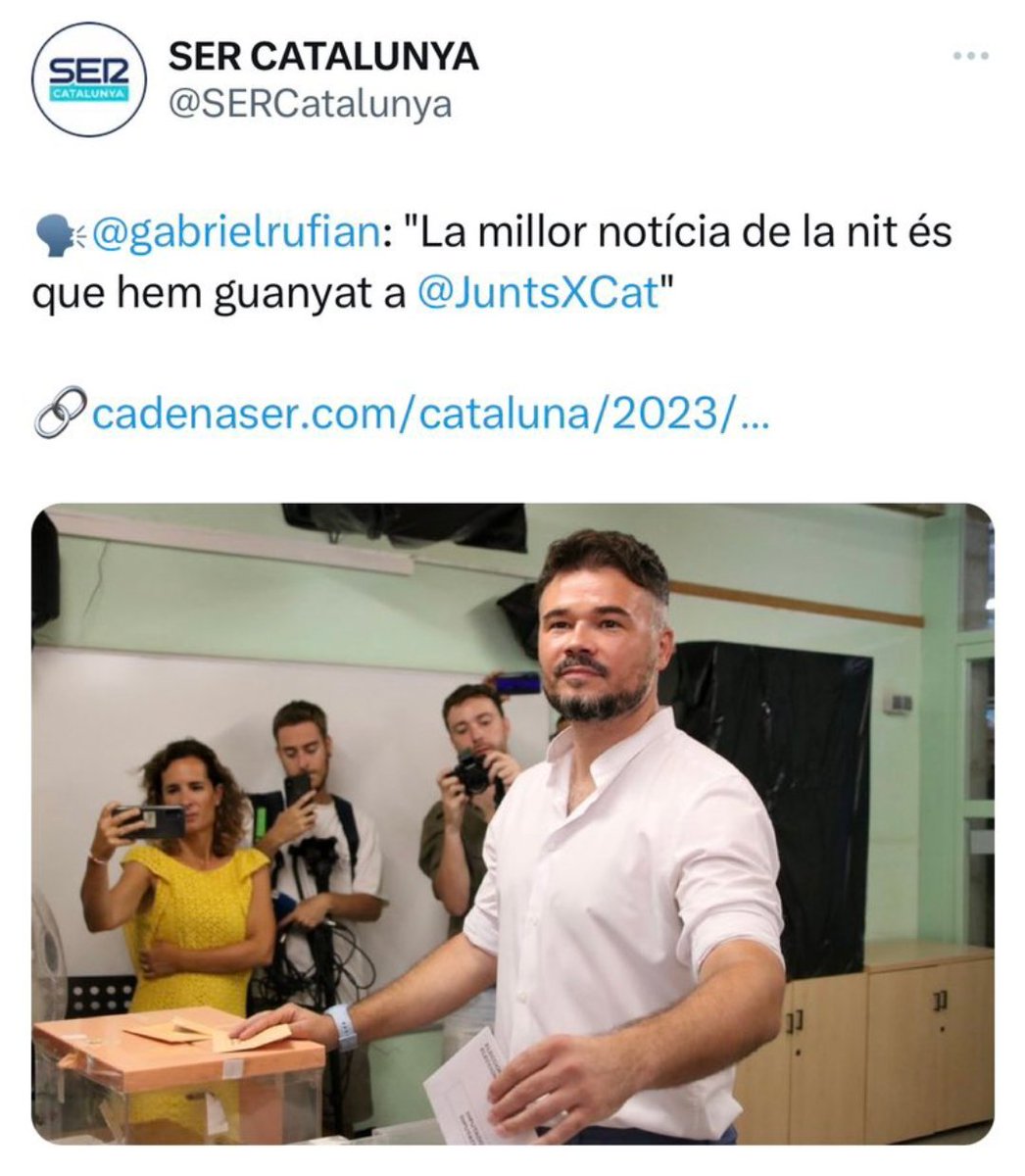 akorcat271070's tweet photo. Sí, també vàreu empatar al Nou Camp i ara esteu a 2a.
#RCDE @gabrielrufian #23J #plega @Esquerra_ERC https://t.co/xvS4aLkvos