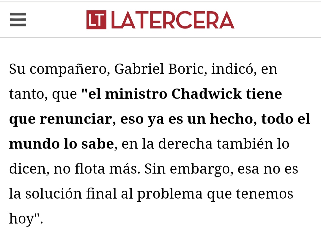 patricionavia's tweet photo. El diputado Boric vuelve del pasado para recordarle al Presidente Boric que la oposición siempre exige la renuncia de los ministros. El Presidente Boric anda frustrado porque la oposición hace lo que la oposición siempre hace. GROW UP. https://t.co/YM5JPWfyDu