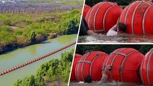 When the Feds force the removal of the #Border #Buoys, I'll be the first in line at the State Surplus Auction to buy  and turn them into a ride for the new #FortWorth #PantherIsland Project. Either that or sell them to #Schlitterbhan 😀
