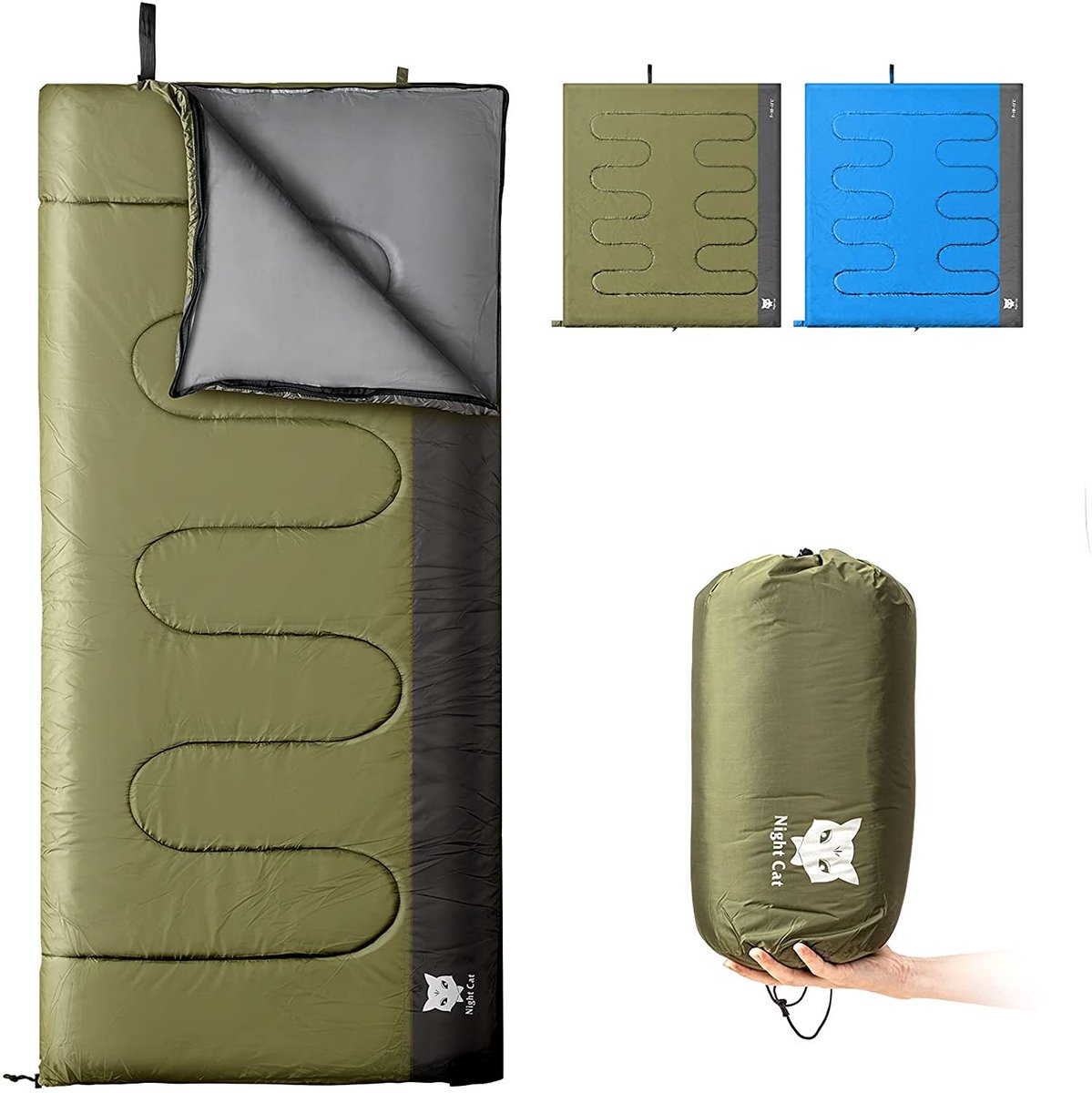 LivePost1's tweet image. The Ultimate Backpacker's Choice - Best Lightweight Sleeping Bag for Backpacking .Designed for optimal comfort and portability, this high-quality sleeping bag ensures a restful sleep under the stars.
Visit us - nightcat.com/products/night…

#BackpackingEssentials #SleepUnderTheStars