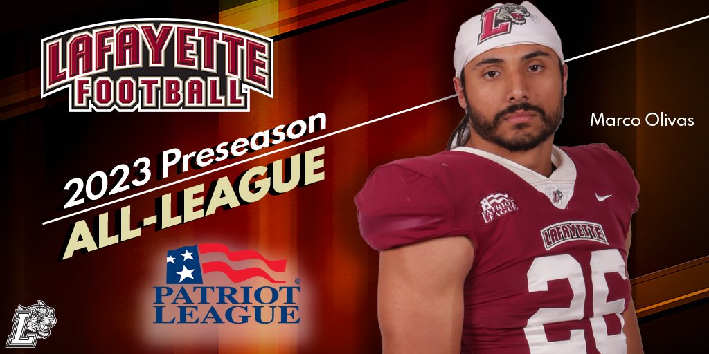 LafColFootball's tweet photo. 3⃣ 🐆 selected to the Preseason @PatriotLeagueFB Team

https://t.co/IEqiwu2215

#RollPards https://t.co/4jYdsTr3QG