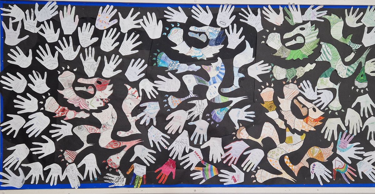 Looking forward to Sept. 
Transition Day work up in the Hall looking amazing! #NewBeginnings #MECE <a href="/sonningprimary/">Sonning Church of England Primary School</a> <a href="/CavPriSchool/">Caversham Primary School</a> <a href="/KidmoreEndSch/">Kidmore End School</a> <a href="/Micklands/">MicklandsPrimary</a> <a href="/TheHillPrimSch/">The Hill Primary</a>