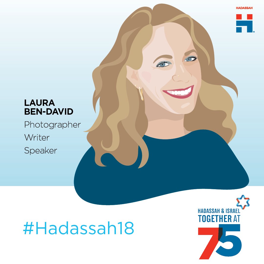 Hadassah's tweet photo. #Hadassah18 #TuesdayTrailblazer
Meet Laura Ben-David (@LauraBenDavd), photographer, writer, speaker and marketing professional, and one of our 18 American Zionist Women You Should Know! See our full list here! #HadassahAndIsrael #TogetherAt75
⬇️
https://t.co/MUHJeI1CEB https://t.co/sl5TAEHwpd