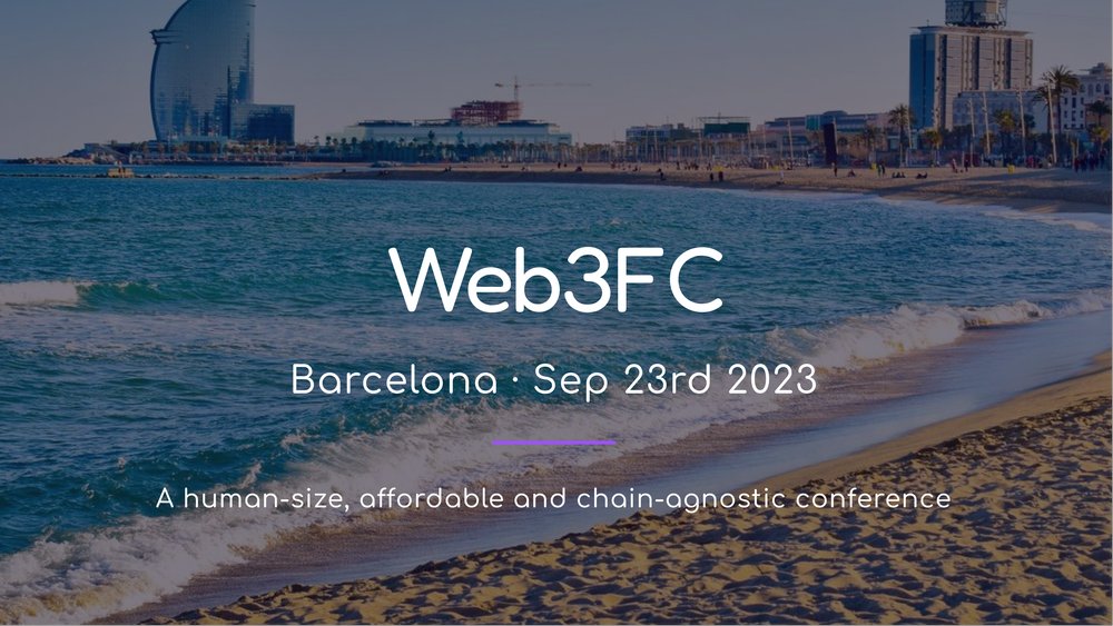 Web3 Family Conference's 2nd Edition on September 23rd 2023 🎉🚀

TL;DR: Website &amp; Tickets on Web3FC.xyz

🧵 Keep scrolling fren...