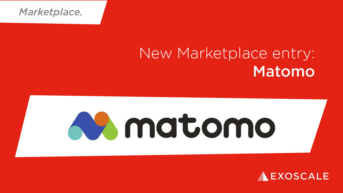 Looking for a #GDPR-compliant & easy-to-use alternative to Google Analytics? Then #Matomo might be your choice and is now available on our marketplace. The service is provided & managed by @glasskube . Learn more: changelog.exoscale.com/en/marketplace…