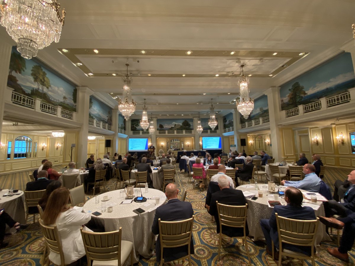 SeniorCareRx's tweet photo. A packed room for #SCPCSummit2023! We're officially underway, with a warm welcome from SCPC President Alan Rosenbloom. Alan gives an update on strategic policy priorities, such as #PBMs, drug pricing, & other important issues impacting the #LTCP community. https://t.co/tJI5k2wzir