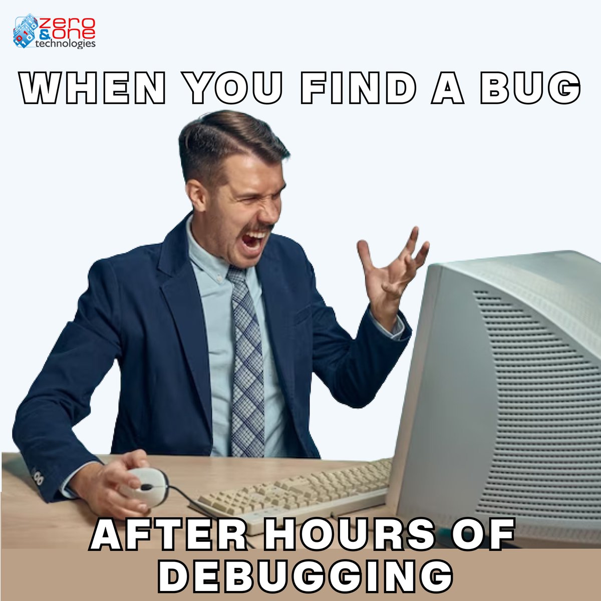 zeroandonetech's tweet image. 🐞🔍 That moment when the thrill of debugging finally pays off after so many hours! 🎉😅
Who can relate?

#debugging #bugcatchers #bugslayers #programming #crackingthcode #CodeDebuggers #BugSlaying #TechTroubleshooters #BugBounty #DebuggingMasters #CodeCrackers #BugHuntingSeason