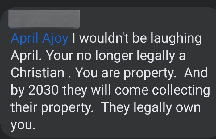 April Ajoy tweet media