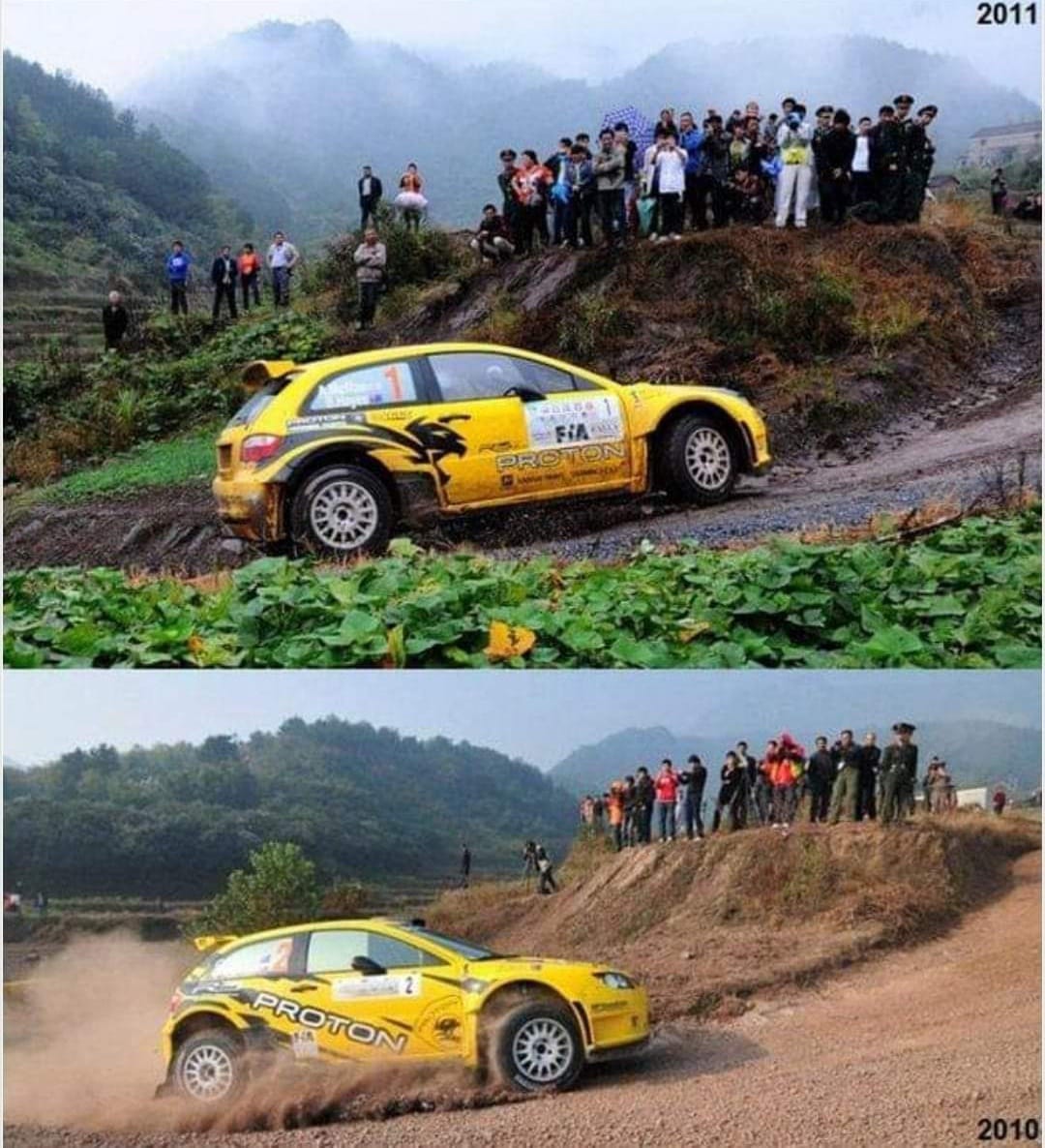 Same corner in China, two different years

#proton #aprc #protons2000 #fia