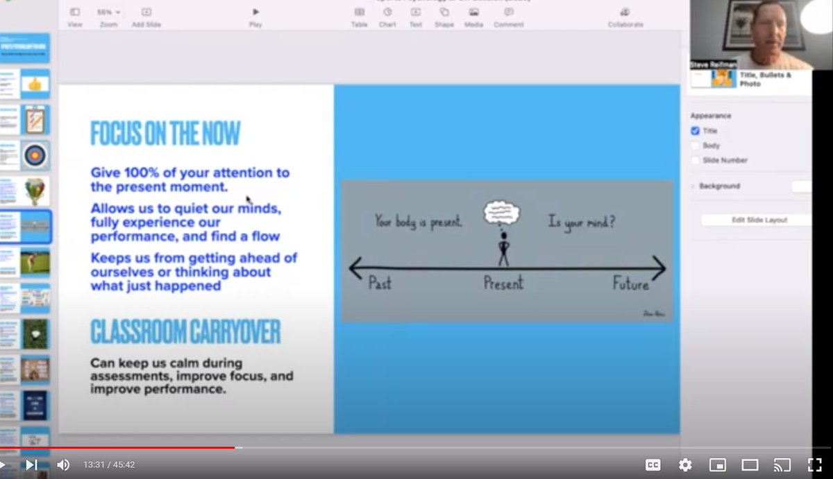 Just finished up 'Sports Psychology for Kids:AKA Mental Skillz Dat Might Someday Pay Da Billz' by @stevereifman! A lot of great strategies to use with students! #EPEW2023 #EPEWVirtual #EPEWFamily