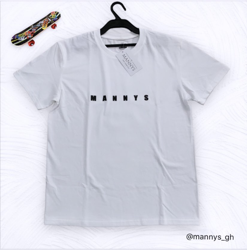 Mannys_gh's tweet photo. #newcollection Mannys t-shirt available.
🏷: 80gh
All sizes. 
DM or Call us for your order.
020 321 8227
#mannys #mannysgh # https://t.co/7N110rTfjJ