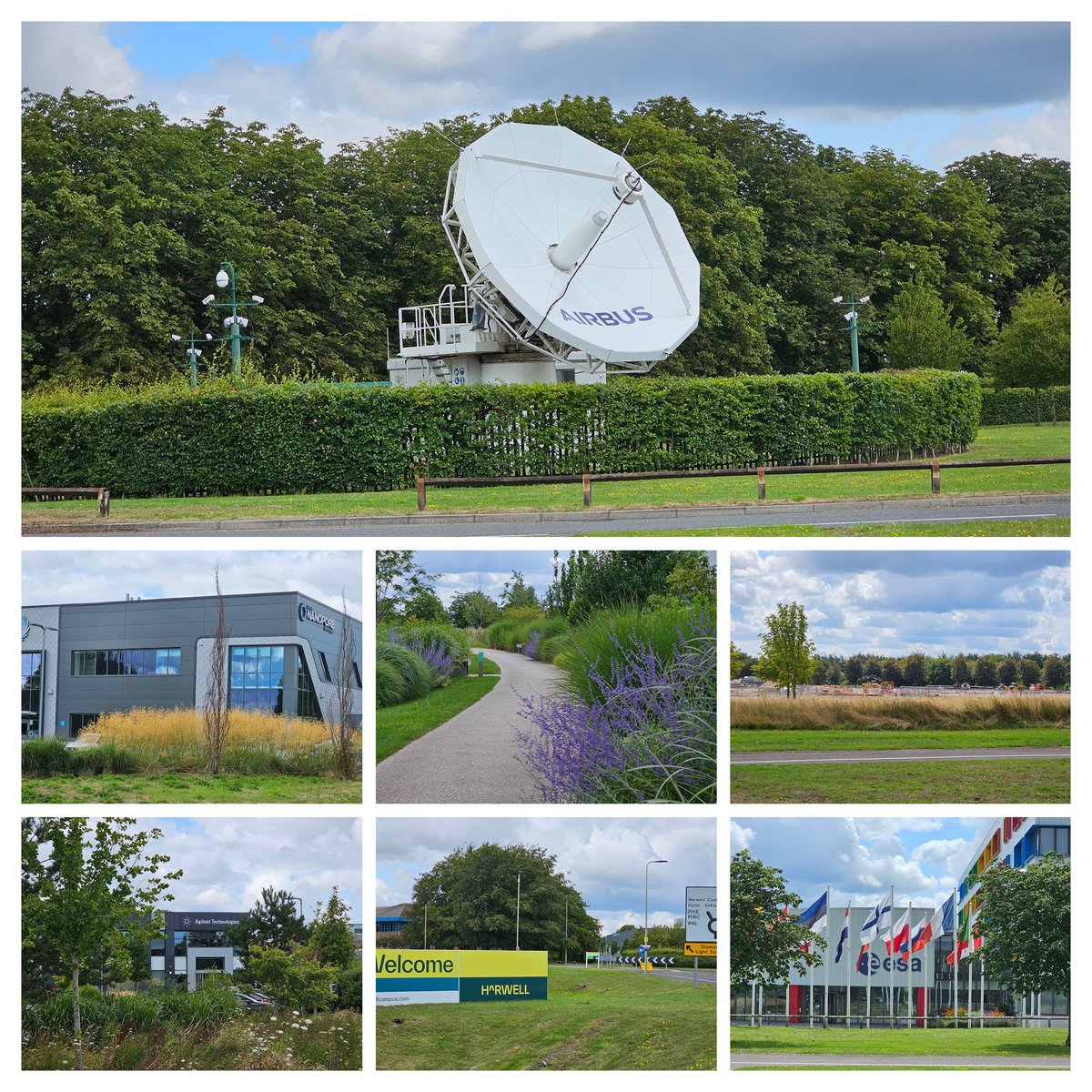 biospireglobal's tweet photo. Campus tour in Harwell Science and Innovation Campus

Biospire が入居するHarwellキャンパスには、有名企業・機関がいっぱい！ https://t.co/o6xKH5Vx2l